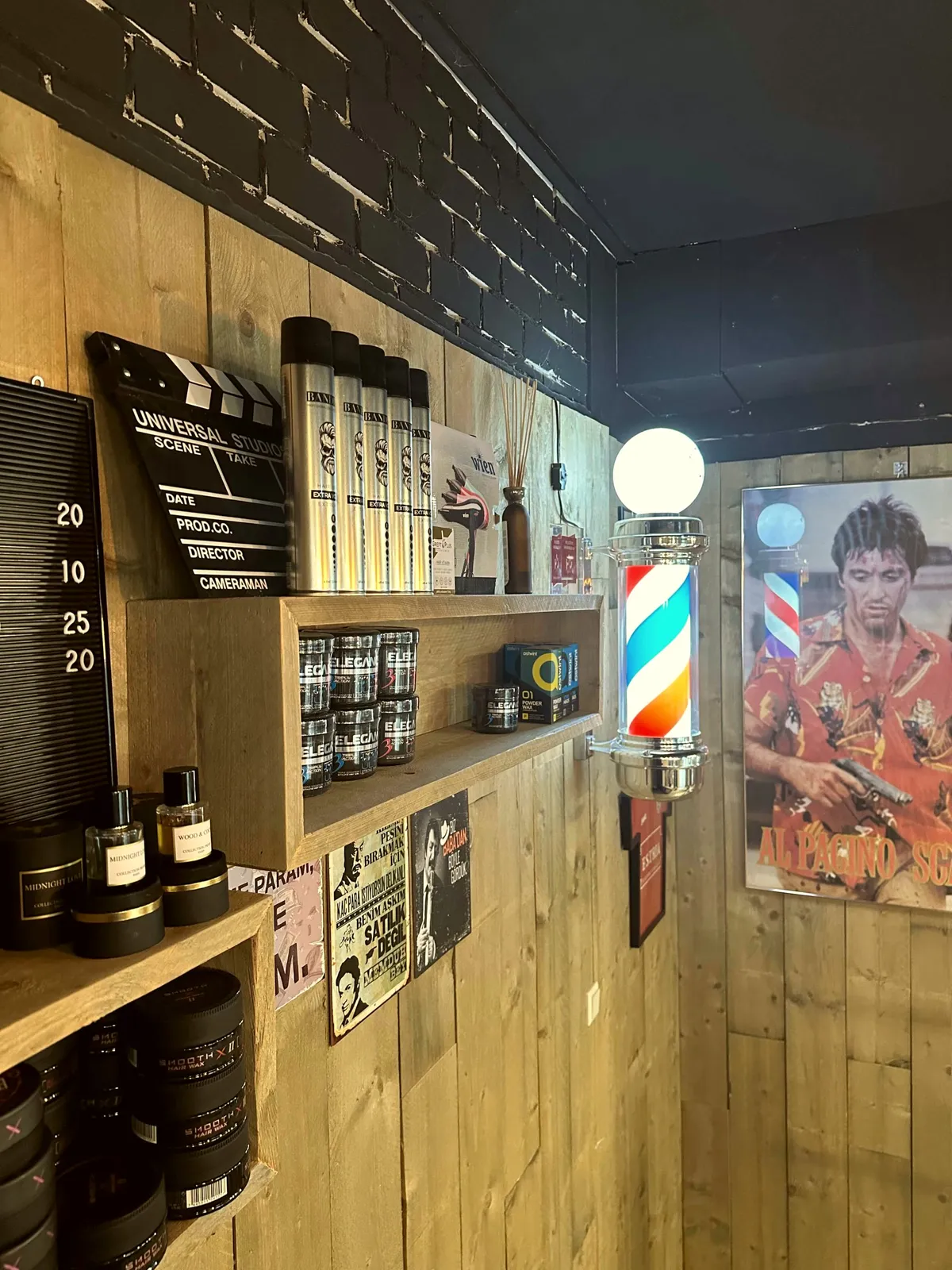 Producten en details in de barbershop